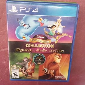 PS4 Disney classic jungle book Aladdin lion king